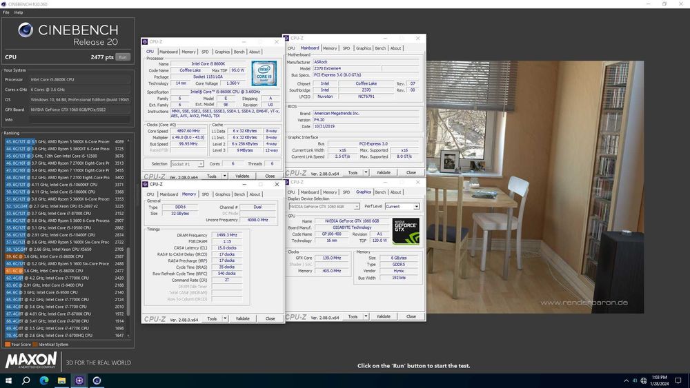 процесор intel core i5-8600K LGA1151 6-ядрен