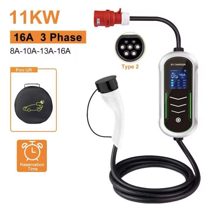 Incarcator masina electrica statie incarcare trifazica 11kw SIGILAT!!!