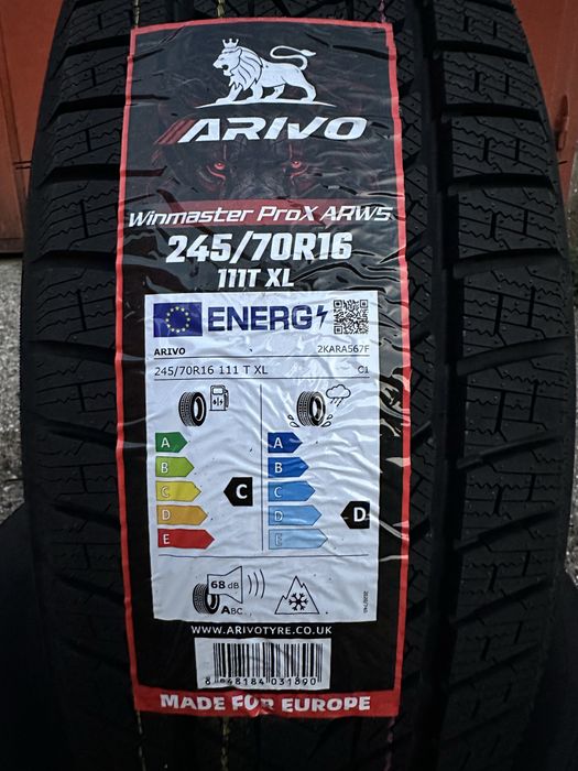 Нови зимни гуми ARIVO WINMASTER PROX ARW5 245/70R16 111T XL 2457016