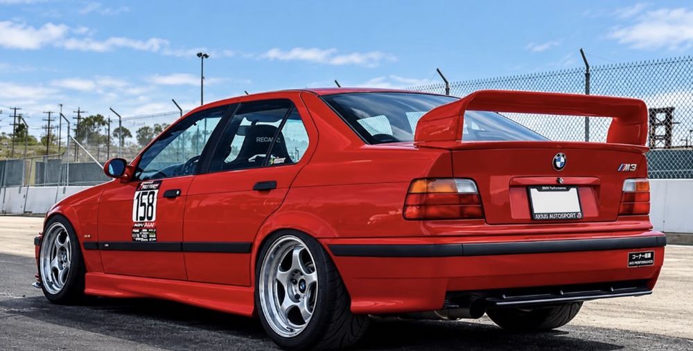 Спойлер BMW E36 бмв е36