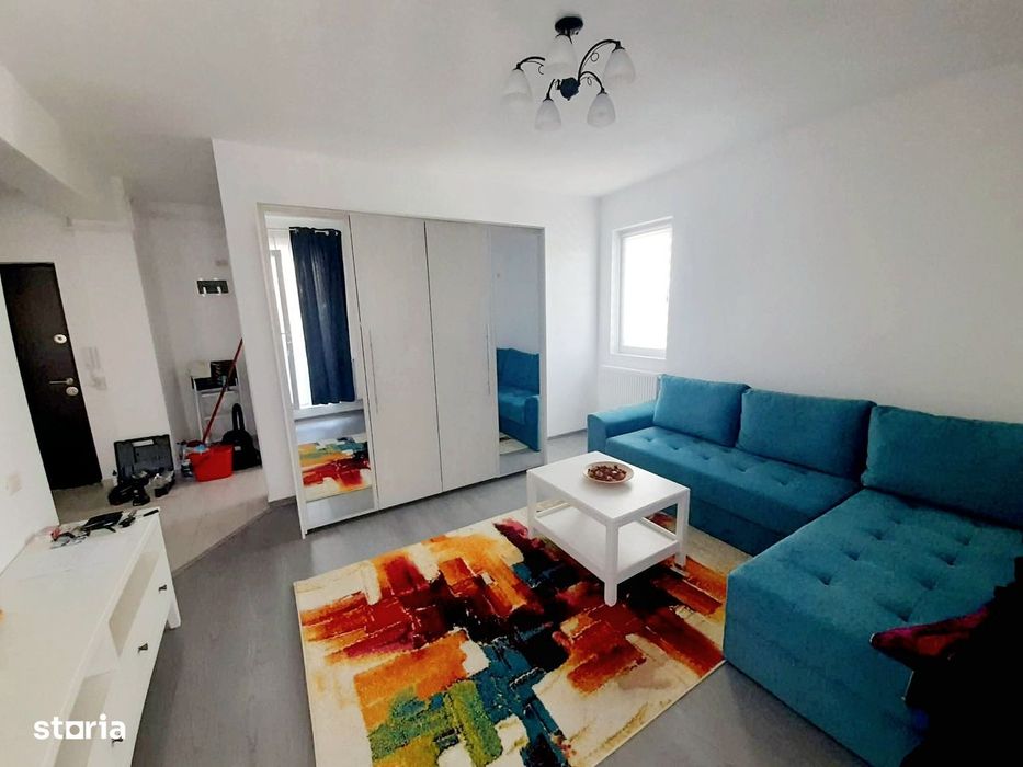 Apartament 2 camere mobilat și utilat loc parcare Chiajna str Soarelui