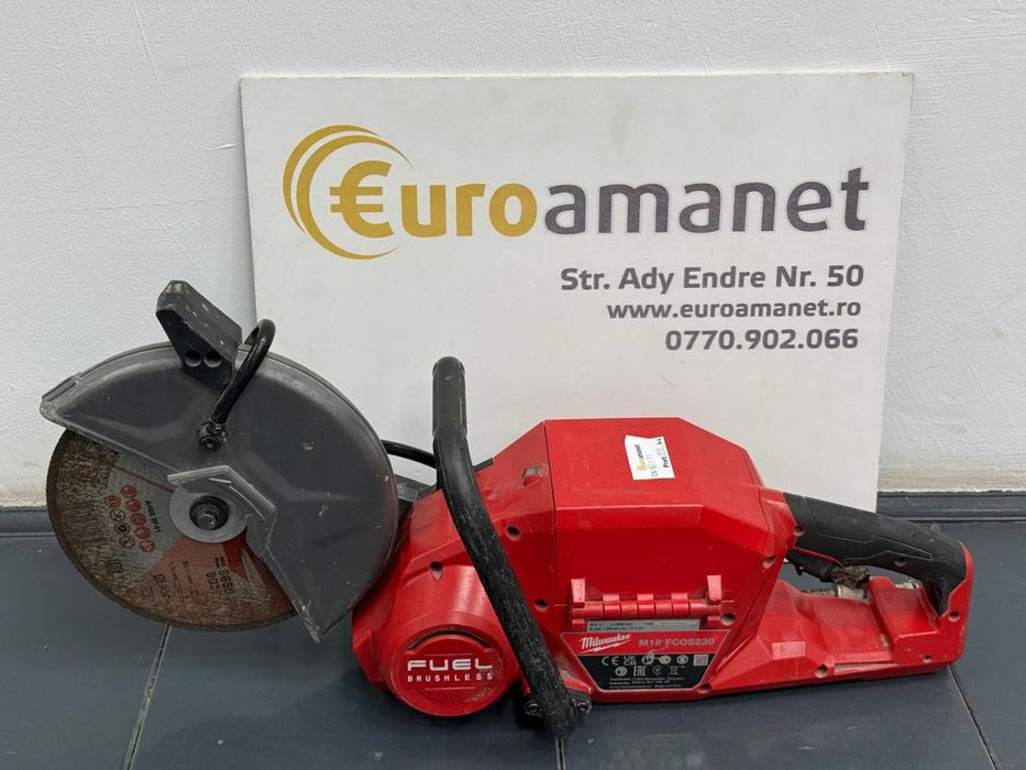 Dispozitiv de taiat beton fara fir Milwaukee M18 FCOS230 -A-