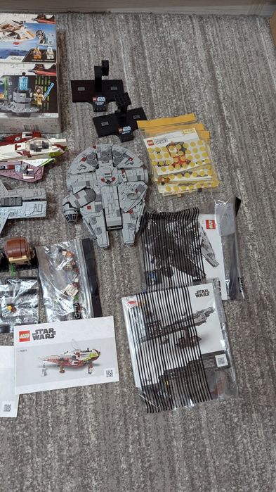 Lego Star Wars colecție nave jedi brick Headz yoda