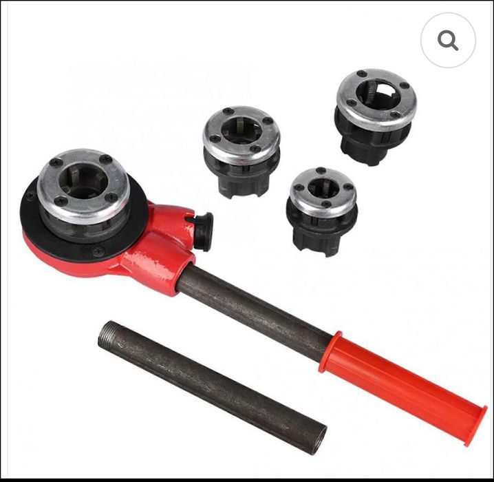 Набор плашек для нарезки резьбы труб – 5 шт