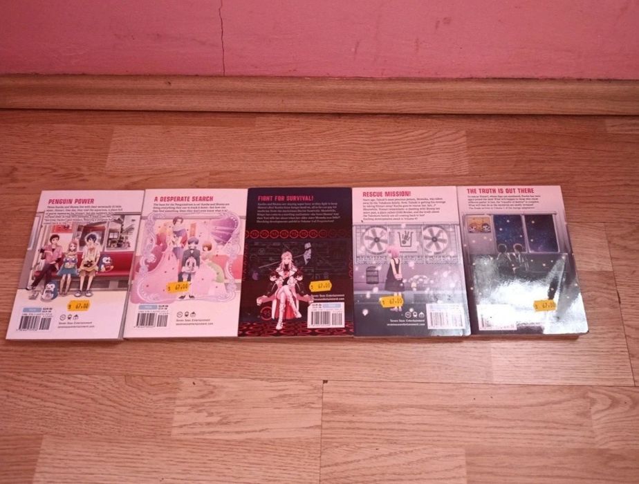 Manga Pinguindrum–Toate volumele(1-5)