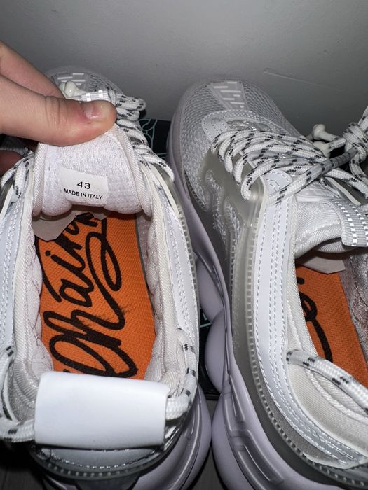 Versace Chain Reaction White