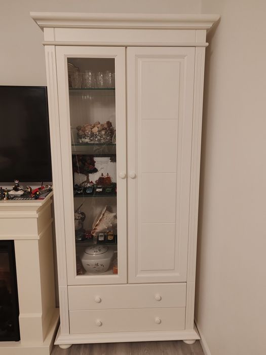 Set 2 vitrine lemn masiv. Producator-Romania.