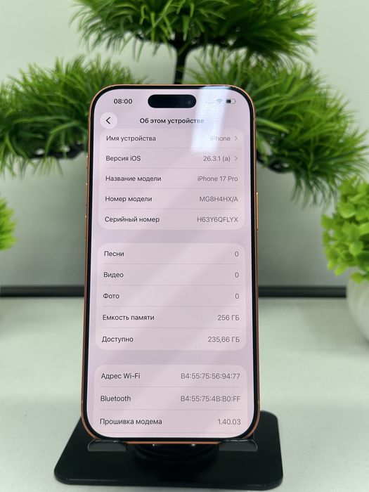 IPhone 17 Pro 256 gb