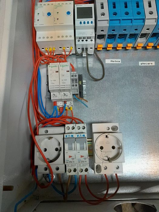 Automatizare pornire generator curent trifazic 63A