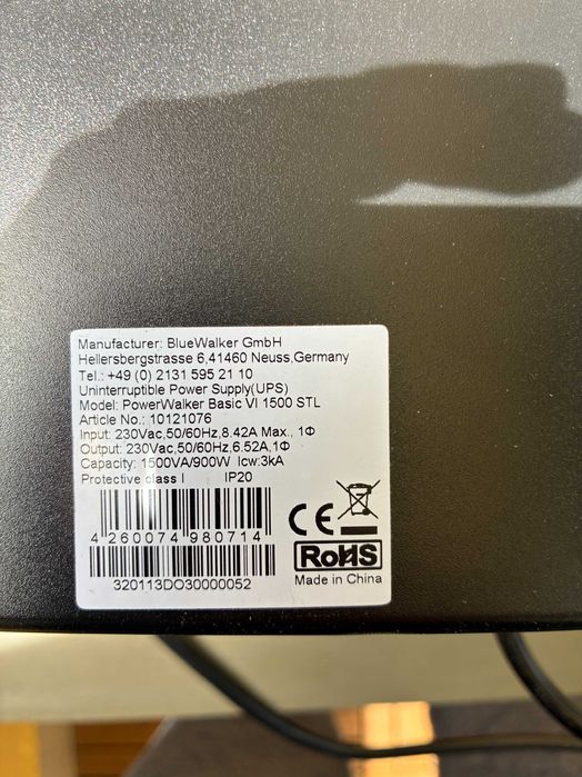 UPS PowerWalker VI 1500 STL - VI1500STL