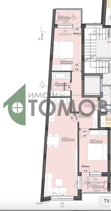 Тристаен апартамент в новострояща се сграда в кв. Железник