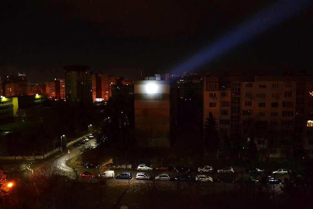 Модифициран фенер Convoy Конвой C8 Custom Light до 1020 м. по ANSI