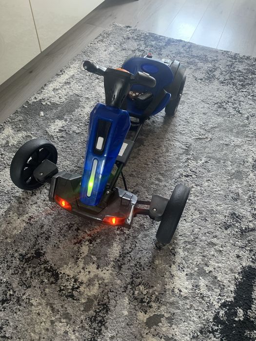Kart Electric Pliabil Pentru Copii, 3-7 Ani, Albastru, 12V, 12 Ah