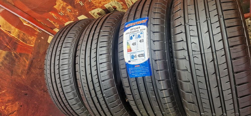 Set 4 Anvelope noi 0 km Briway 205 55 R16 de vara