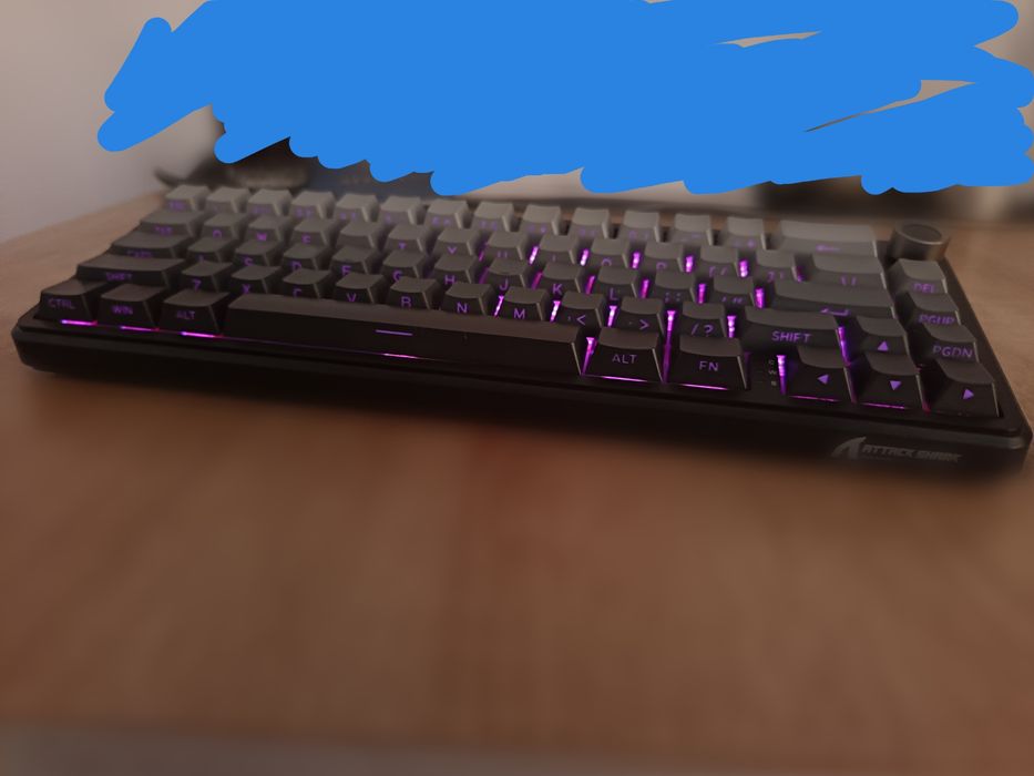 ATTACK SHARK X66 Original | Bluetooth/2.4G/Wired | Полный комплект