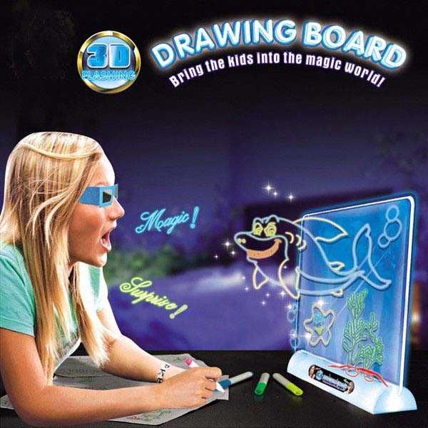 3D магическа дъска-комплект за рисуване Magic Drawing Board 3D