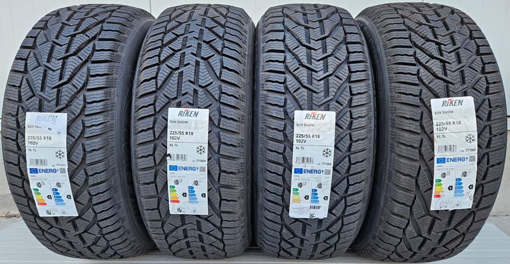 225/55 R18, 102V XL, RIKEN (by Michelin) Suv Snow, Anvelope iarna M+S