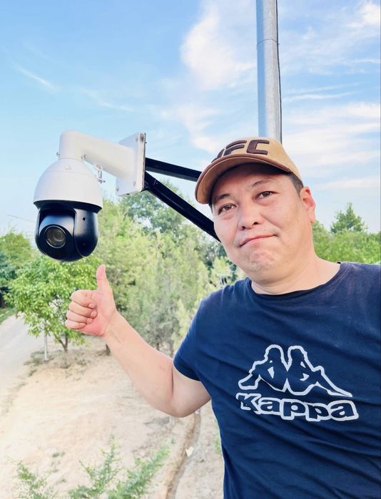 Установка ip камера видеонаблюдение