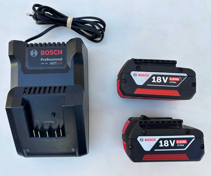 BOSCH GWS 18V-10 SC - Акумулаторен безчетков ъглошлайф като нов!