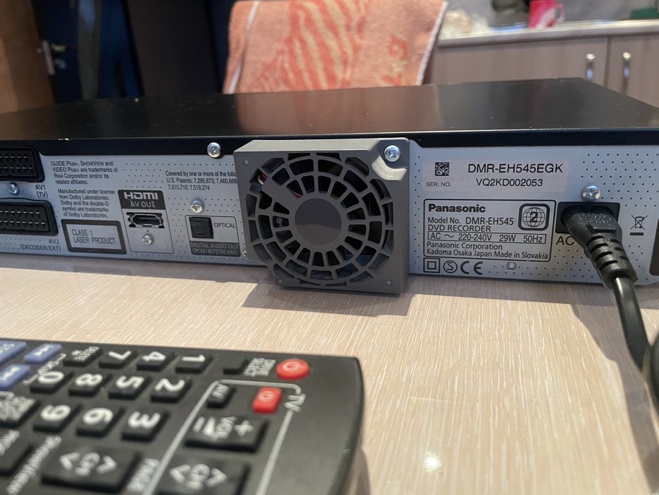 DVD Panasonic recorder HDD  160GB