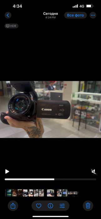 Видеокамера Canon xa25