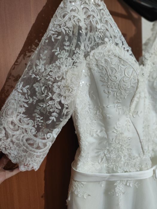 Продам свадебное платье, 50-56 размер