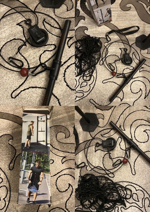 Scripete fitness Corength Smart Pulley, negru