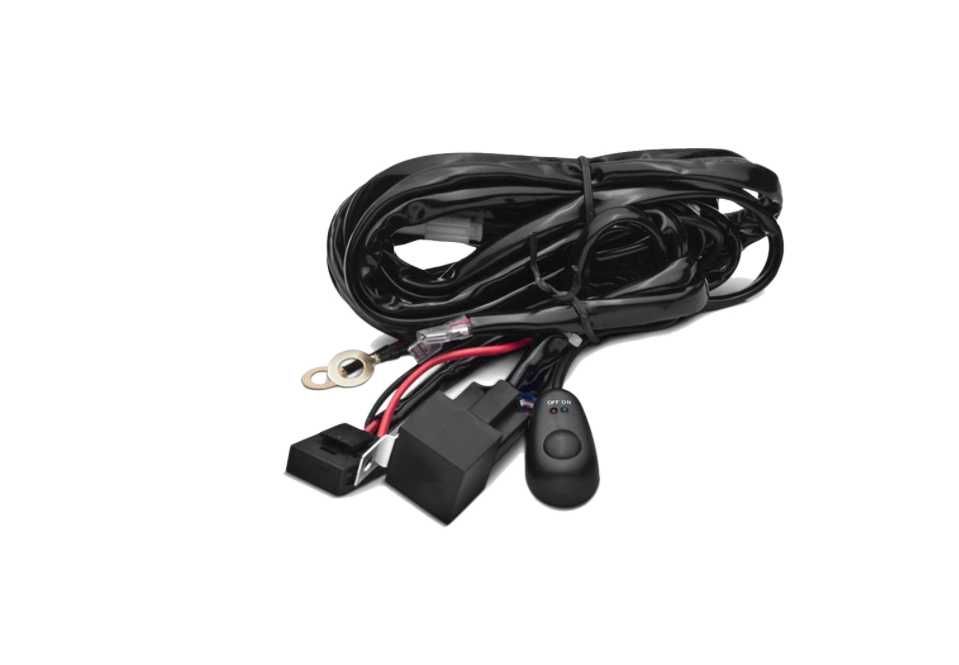 Cablu LED Bar Proiector cu Releu si Buton On/Off 300W 12V 40A Ledbar