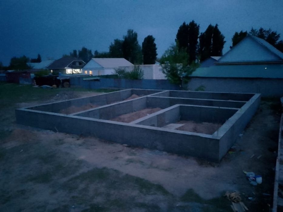 Заливаем фундамента