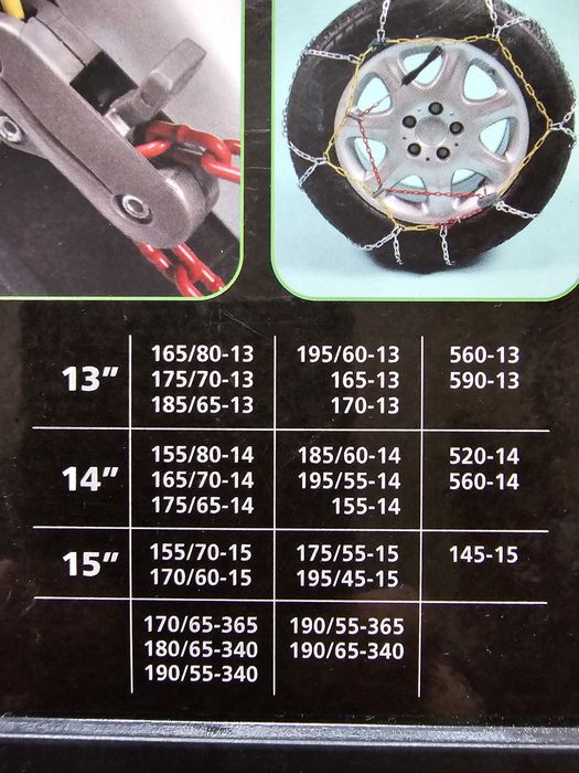 Lanturi antiderapante LAMPA R-9, marimea 5, 13" - 15"