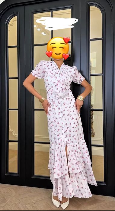 Женские длинные летние платья