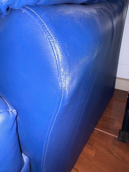 Vand fotoliu albastru extrem de confortabil