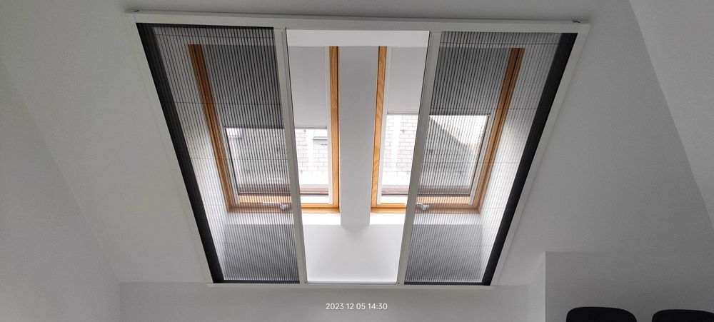 Комарници плисе / комарник хармоника. Производство и монтаж