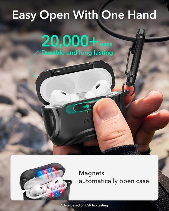 AirPods Pro 2 Type-C + чехол с магнитом и клипсой