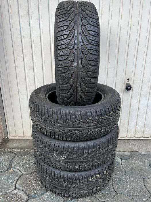 4 anvelope iarna 225/60 R16, Uniroyal! 6-7mm profil ramas! DOT 2019!