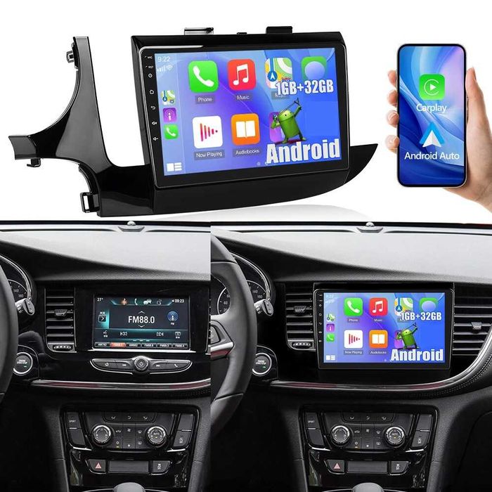 Мултимедия Двоен дин за Opel Mokka X Андроид плеър с Android Навигация