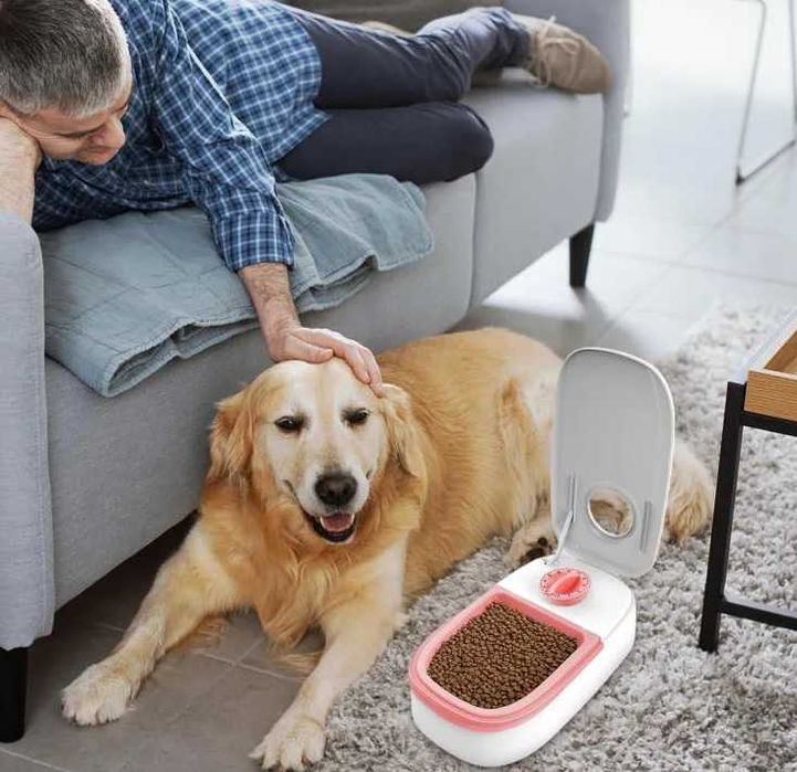 Автоматична хранилка за куче или коте 350 мл