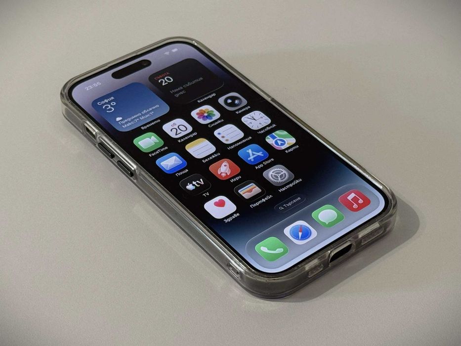 Бартер! Като НОВ! iPhone 14 Pro Space Black (Черен)