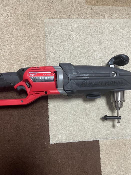 Milwaukee pistol pentru nituit, fierăstrău panglică (fierastrau cu banda), masina de gaurit  la unghi, pistol cu aer cald