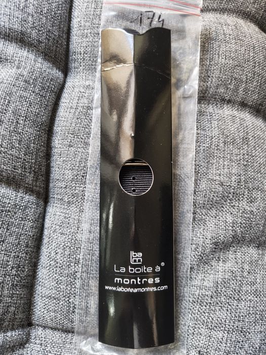 NATO strap black каишка за часовник 20 mm
