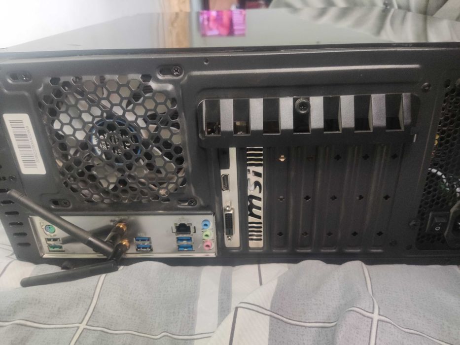 ПК Кейс игровой компьютер ASRock-B550/ryzen5-3600/DDR4-16gb/1050TI-4gb