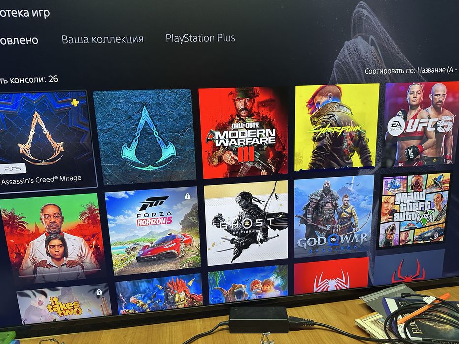 PLAYSTATION 5 PRO почти новый+600 игр