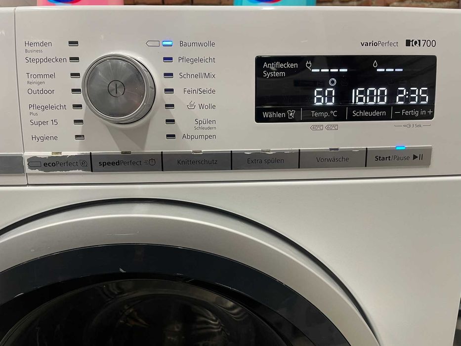 Пералня Siemens iQ 700 varioPerfect 8 кг 1600об./мин А+++