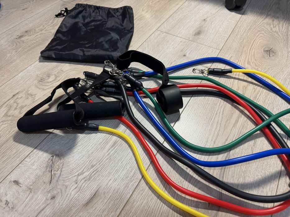 Эспандер трубчатый | резинки для фитнеса | набор