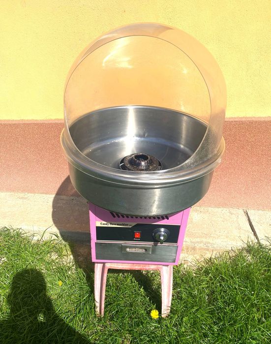 Mașina de vata de zahar, pe Gaz, funcțională