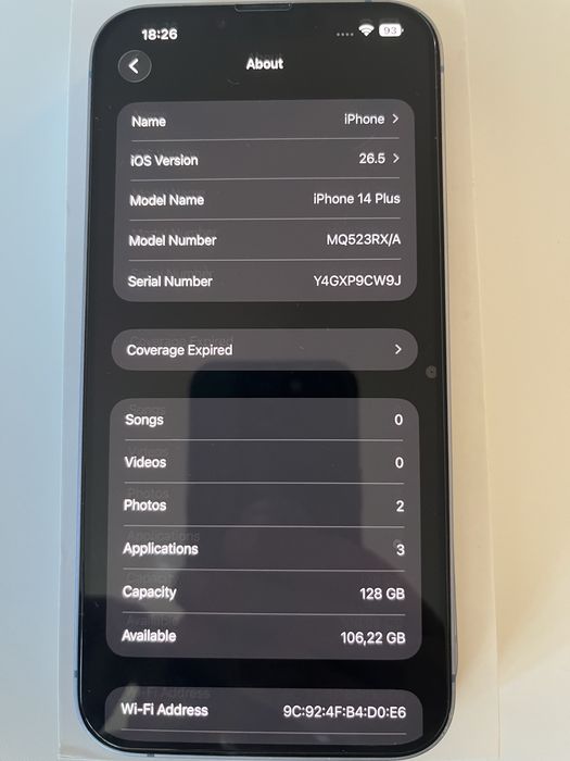Iphone 14 plus  128gb Като нов