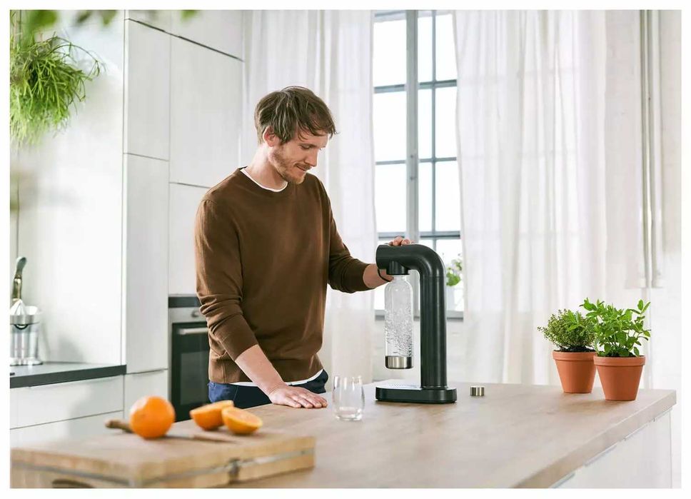 НОВА Машина за сода/за гaзиране на вода Brita Sodaone