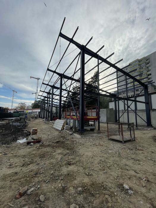 Montaj,confectionare structura metalica + fundatii