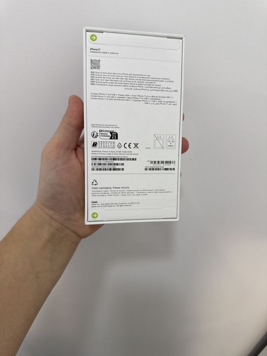 Iphone 17 512 Gb - Black  / Sigilat  cu garantie 12 luni