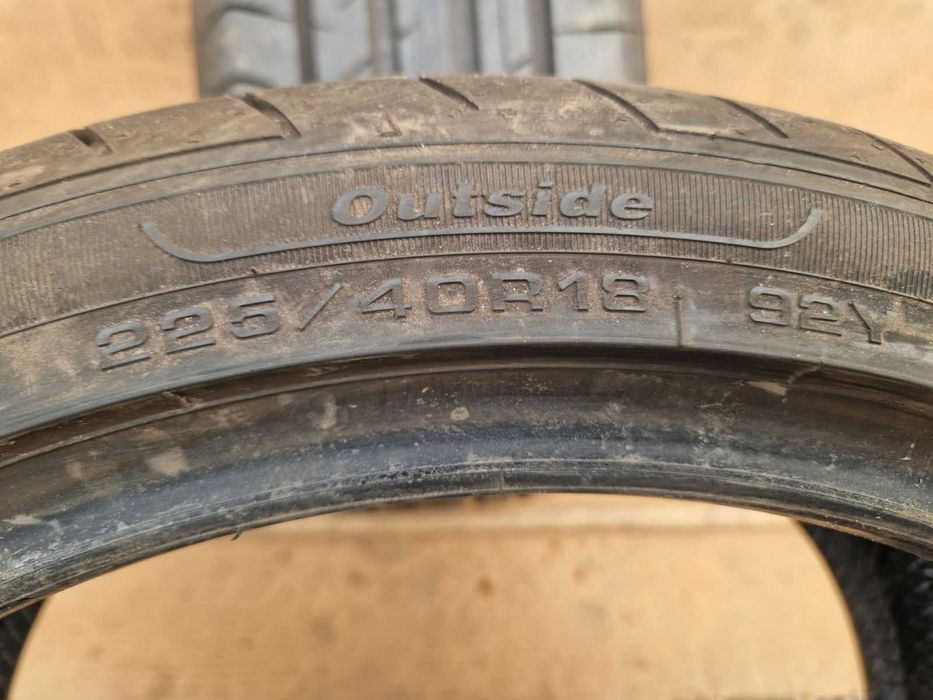 2 Fulda R18 225/40 Летни гуми  DOT0521